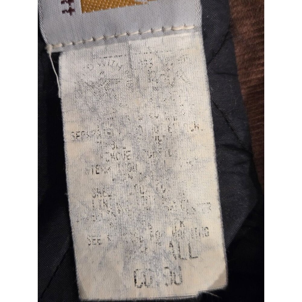 Vtg Carhartt Arctic Duck Canvas Chore Jacket Mens XL Brown Quilted Lined - Picture 10 of 16